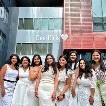 Seattle Wives "Desi Girls" group at the SW Anniversary / Sun & Sip 2.0 gathering